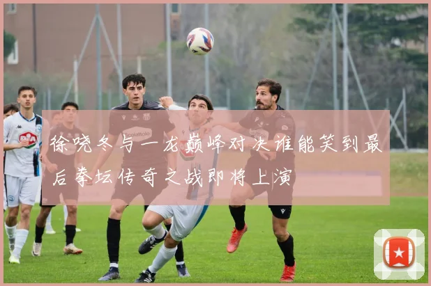 徐哓冬与一龙巅峰对决谁能笑到最后拳坛传奇之战即将上演